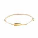 Pulseira Prata Dourada Filigrana - Nossa Senhora de Fátima