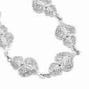 Pulseira em Prata Filigrana - Coração de Viana