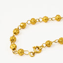 Pulseira Contas de Viana em Filigrana - Ouro 19,2 K