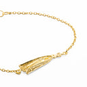 Pulseira Prata Dourada Filigrana - Nossa Senhora de Fátima