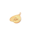 Medalha Prata Dourada - Filigrana