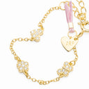 Pulseira em Prata Dourada com Zircónias - AGATHA RUIZ DE LA PRADA
