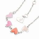 Pulseira em prata com Corações - AGATHA RUIZ DE LA PRADA