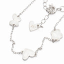 Pulseira em Prata Coração Borboleta Flor - AGATHA RUIZ DE LA PRADA