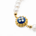 Pulseira em Prata Dourada Filigrana - Caramujo