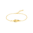 Pulseira Coração de Viana em Filigrana com Flores - Prata Dourada
