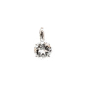 Medalha Ouro Branco Diamante