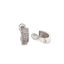 Brincos Ouro Branco Elegantes
