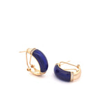 Brincos Dourados com Zircônias - Coleção Brass