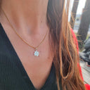 Medalha Elegante Ouro Amarelo