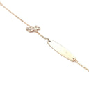 Pulseira Ouro Chapa Elegante