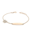 Pulseira Ouro 9kts Brilho Elegante