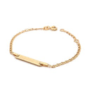 Pulseira Ouro Amarelo Cadeado