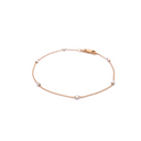 Pulseira Ouro Bicolor Elegante