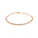 Pulseira Trançada Ouro Amarelo