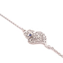 Pulseira Prata Filigrana - Coração De Viana