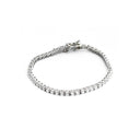 Pulseira Prata Branca Zircónias