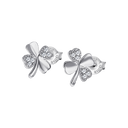 Brincos Prata com Zircónias- LOTUS