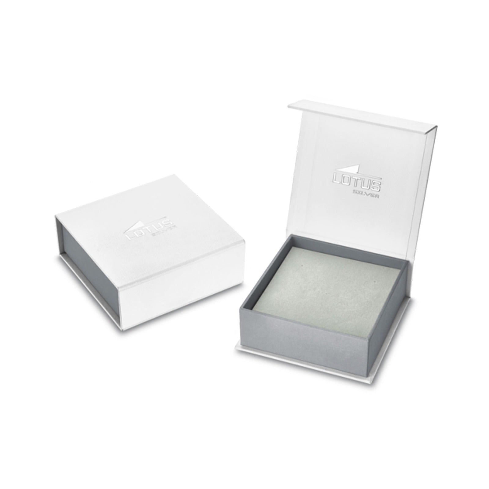 Brincos Prata Branca Polidos- LOTUS