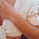 Pulseira Prata Dourada - Geo