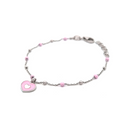 Pulseira Malha com Bolinhas