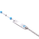 Pulseira em Prata com Chapa
