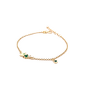 Pulseira Elegância Dourada- LOLLIPOP