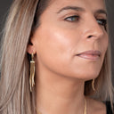 Brincos Elegância Dourada