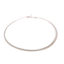 Colar Prata Branca Elegante - COLEÇÃO ESSÊNCIA